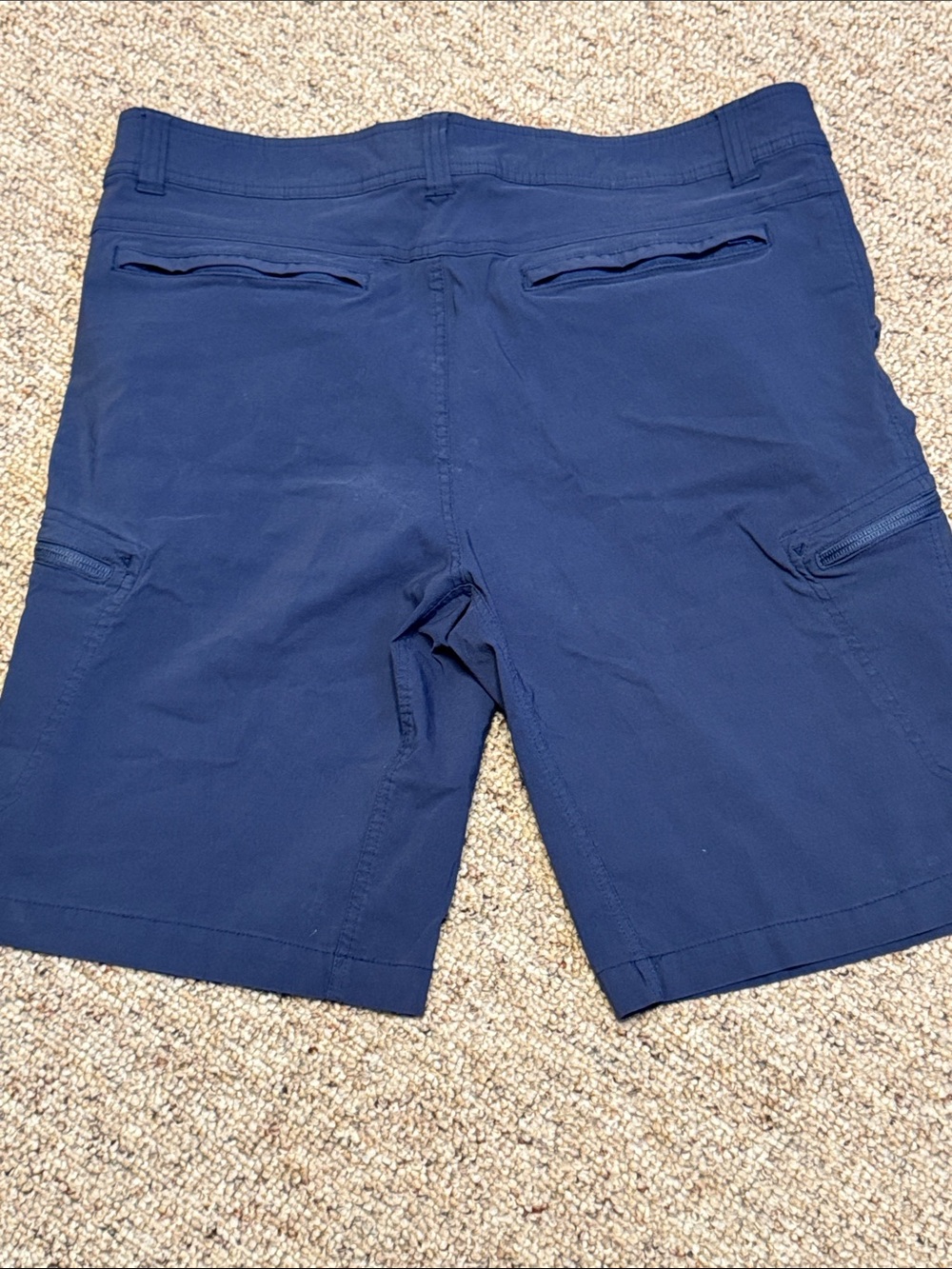 Gerry Weber Men's Dark Navy Hybrid Cargo Shorts - Picture 3 of 5